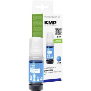 KMP Navulinkt vervangt Epson 106, T00R2 Compatibel Cyaan 70 ml E188 1644,0003