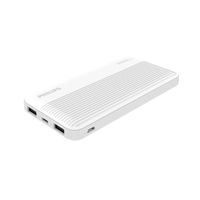 PHILIPS Powerbank 10.000 mAh DLP7719N/04 - 2 USB-A - Micro-USB en USB-C - Wit - thumbnail