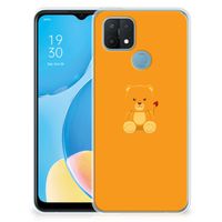 OPPO A15 Telefoonhoesje met Naam Baby Beer