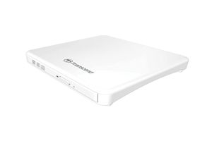 Transcend TS8XDVDS-W Extra Slim Portable DVD Writer wit