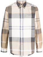 Barbour chemise en coton à carreaux - Tons neutres