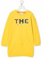 Marc Jacobs Kids robe-pull à logo appliqué - Jaune - thumbnail