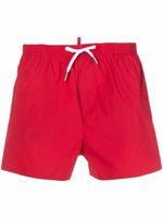 DSQUARED2 short de bain à imprimé Icon - Rouge - thumbnail