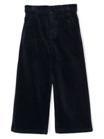 Ralph Lauren Kids pantalon en velours côtelé - Bleu