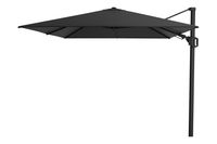 Platinum Challenger rechthoek zweefparasol T2 Premium - 3,5 x 2,6 m. - Jet Black