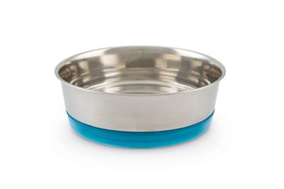 Beeztees Libras - Hondenvoerbak - RVS - Blauw - 17 cm