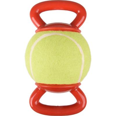 Hondenspeelgoed Tennisbal met Handvat - 13 cm 13 x 13 x 22.5 cm Flamingo Groen Hondenspeelgoed Tennisbal met Handvat - 13 cm 13 x 13 x 22.5 cm Flamingo Groen