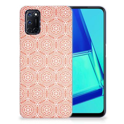 OPPO A52 | A72 TPU bumper Pattern Orange OPPO A52 | A72 TPU bumper Pattern Orange