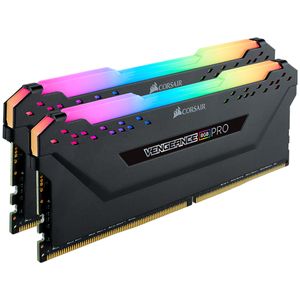 Corsair Vengeance RGB PRO Werkgeheugenset voor PC DDR4 16 GB 2 x 8 GB 3000 MHz 288-pins DIMM CL15 17-17-35 CMW16GX4M2C3000C15