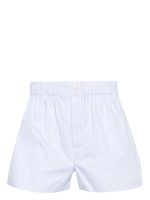 Brioni boxer en coton à rayures - Bleu