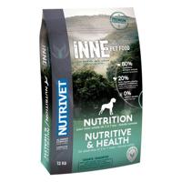 NUTRIVET - INNE Chien Nutrition - HOND - graanvrij voer - volwassen hond - gevogelte - 80% ingrediënten van dierlijke oorsprong - 12 kg
