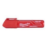 Milwaukee Accessoires INKZALL Rode XL Beitelpunt Marker | 12 stuks - 4932471560 - thumbnail