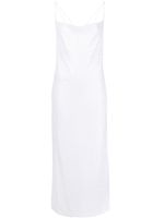 ROTATE BIRGER CHRISTENSEN robe-nuisette à sequins - Blanc