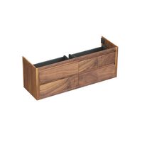 Onderkast Forzalaqua Gela 160x51x60 cm 4 Softclose Lades Noten Pure Walnut Forzalaqua