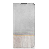 Nokia G11 | G21 Book Wallet Case Wood Concrete - thumbnail