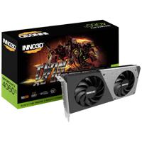 Inno 3D Nvidia GeForce RTX 4060 Ti Videokaart Twin X2 16 GB GDDR6-RAM PCIe x16 PCI-Express, HDMI, DisplayPort Overclocked - thumbnail