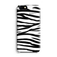 Zebra pattern: Volledig Geprint iPhone 7 Hoesje - thumbnail