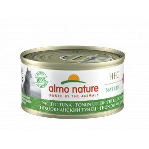 Almo Nature HFC Natural Pacifische tonijn natvoer kat (70 g) 12 x 70 g