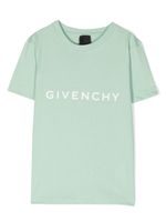 Givenchy Kids t-shirt à logo imprimé - Vert - thumbnail