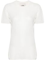 AERON t-shirt Caymen en maille - Blanc - thumbnail