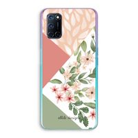 Sweet heaven geometrics: Oppo A52 Transparant Hoesje