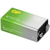 GP Batteries Super Alkaline GP1604A Wegwerpbatterij 9V - thumbnail