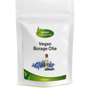 Vegan Borage Olie | 60 vegan capslues | Huid | antioxidant | celbeschermer | Vitaminesperpost.nl