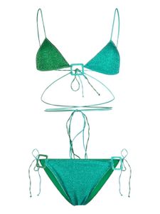 Oséree bikini Lumière Flirty à design réversible - Vert