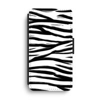 Zebra pattern: iPhone XS Max Flip Hoesje - thumbnail