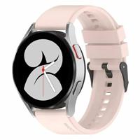 By Qubix - Siliconen gesp bandje - Lichtroze - Compatible met Garmin Vivoactive 6 / Vivoactive 5 / Vivoactive 3 - Compatible Garmin bandje - Bandbreedte: 20mm