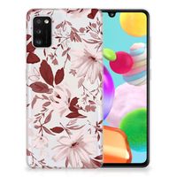 Hoesje maken Samsung Galaxy A41 Watercolor Flowers - thumbnail