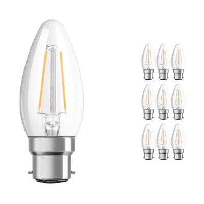 Voordeelpak 10x Osram Parathom Retrofit Klassiek B22d B 2.5W 827 Gloeilamp | Vervanger voor 25W
