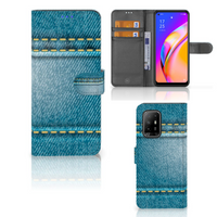 OPPO Reno5 Z | A94 5G Wallet Case met Pasjes Jeans - thumbnail