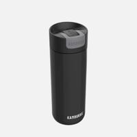 Thermosbeker/Koffiebeker - 500 ml - Lekvrij - 10 uur warm - Kambukka isoleerbeker - Olympus Matte Black