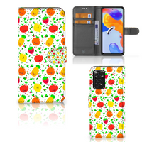 Xiaomi Redmi Note 11 Pro 5G/4G Book Cover Fruits - thumbnail