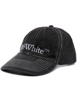 Off-White casquette Bookish à logo brodé - Noir - thumbnail