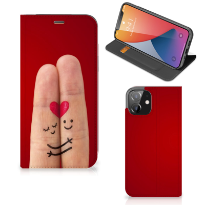 iPhone 12 | iPhone 12 Pro Hippe Standcase Liefde - Origineel Romantisch Cadeau iPhone 12 | iPhone 12 Pro Hippe Standcase Liefde - Origineel Romantisch Cadeau