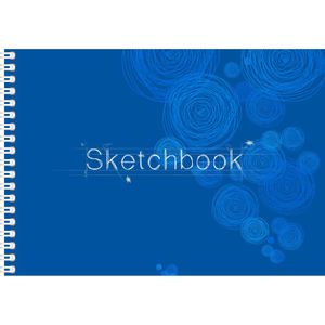 Tekenboek 28 x 20 cm   -