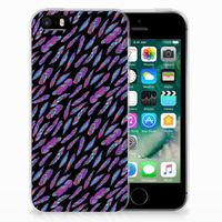 Apple iPhone SE | 5S TPU bumper Feathers Color