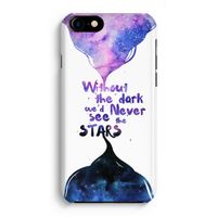 Stars quote: Volledig Geprint iPhone 7 Hoesje - thumbnail