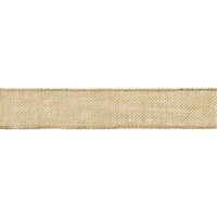 Jute cadeaulint/decoratielint 5 x 500 cm op rol