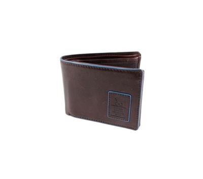 Heren Bilfold RFID blocking portemonnee laag Bruin