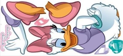 RoomMates muurstickers Daisy Duck vinyl 8 stuks RoomMates muurstickers Daisy Duck vinyl 8 stuks