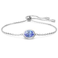 Swarovski 5671895 Armband Constella zilverkleurig-blauw-wit max. 24 cm