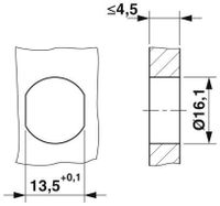 Phoenix Contact 1441914 Sensor/actuator inbouwconnector M12 Aantal polen (sensoren): 5 Bus, inbouw 20 stuk(s) - thumbnail