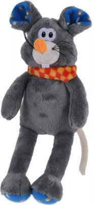 Tender Toys knuffelmuis 19 cm grijs Tender Toys knuffelmuis 19 cm grijs