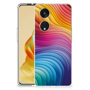 TPU Hoesje voor OPPO Reno8 T 5G Regenboog