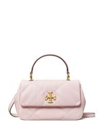 Tory Burch sac à main en cuir à motifs chevrons matelassé - Rose - thumbnail