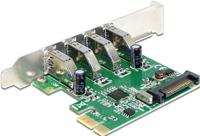 PCI Express Card > 4 x USB 3.0 - USB-adapter - PCIe 2.0 - USB 3.0 x 4 - low profile