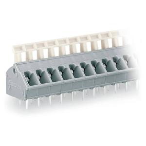 WAGO 256-403/332-009/999-950 Veerkrachtklemblok 2.50 mm² Aantal polen 3 Lichtgrijs 280 stuk(s)